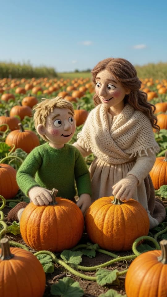 A still from The First Jack-o'-Lanterns Were Turnips 🎃