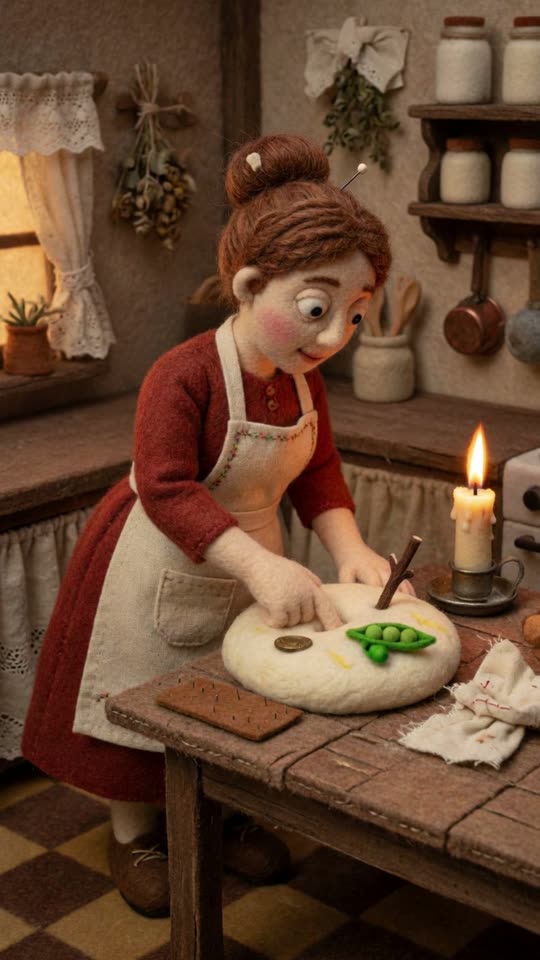 A still from The Halloween Bread That Predicts Your Future 💍